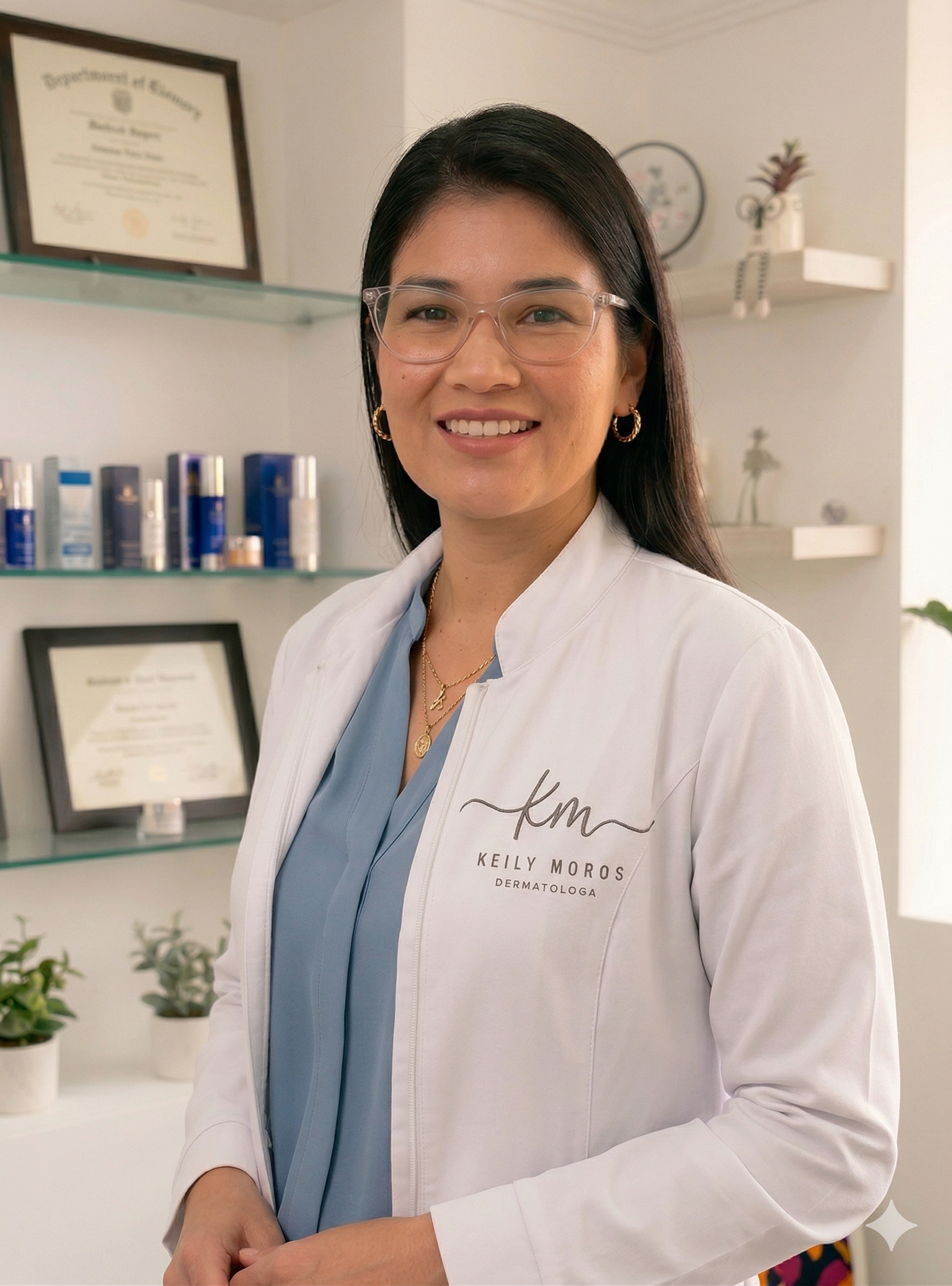 Dra. Keily Moros — DermaKey, especialista en Dermatología Clínica y Estética Avanzada